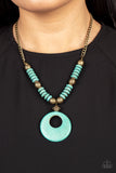 Oasis Goddess - Brass - Paparazzi Accessories