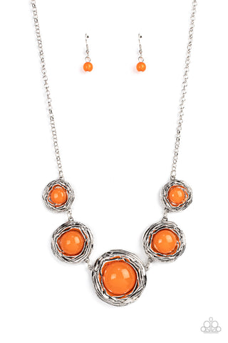 The Next NEST Thing - Orange - Paparazzi Accessories