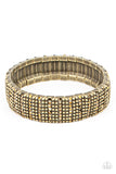 The GRIT Factor - Brass Bracelet - Paparazzi Accessories