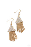 Pyramid SHEEN - Gold - Paparazzi Accessories