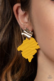 Crimped Couture - Yellow - Paparazzi Accessories