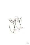 Full Out Flutter - White - Paparazzi Accessories