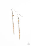 Skyscraping Shimmer - Brown - Paparazzi Accessories