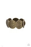 Extra Etched - Brass - Paparazzi Accessories