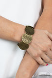 Extra Etched - Brass - Paparazzi Accessories