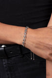 Slide On Over - Silver - Paparazzi Accessories