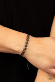 Slide On Over - Black - Paparazzi Accessories