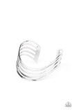 Tantalizingly Tiered - Silver - Paparazzi Accessories