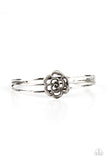 Rosy Repose - Silver - Paparazzi Accessories