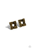 Times Square Scandalous - Brass - Paparazzi Accessories