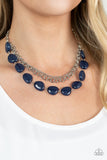 Pumped Up Posh - Blue - Paparazzi Accessories