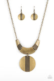 Metallic Enchantress - Brass - Paparazzi Accessories