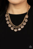Pumped Up Posh - Gold - Paparazzi Accessories