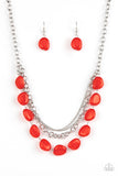 Pumped Up Posh - Red - Paparazzi Accessories