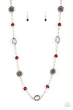 Glammed Up Goals - Red - Paparazzi Accessories