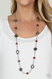 Glammed Up Goals - Red - Paparazzi Accessories