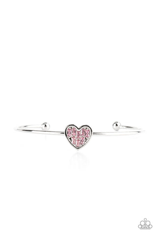 Heart of Ice - Pink - Paparazzi Accessories