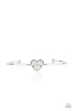Heart of Ice - White - Paparazzi Accessories