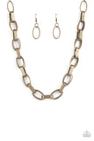 Motley In Motion - Brass - Paparazzi Accessories