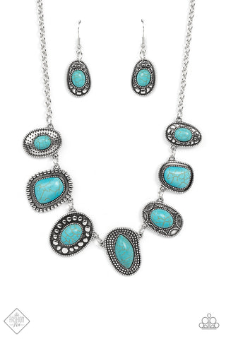 Albuquerque Artisan - Blue - Paparazzi Accessories