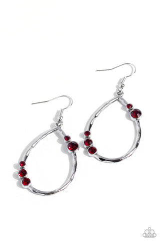 Shop Till You DROPLET - Red Paparazzi Accessories