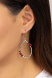 Shop Till You DROPLET - Red Paparazzi Accessories