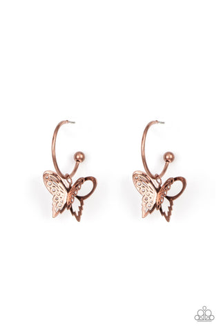Butterfly Freestyle - Copper - Paparazzi Accessories