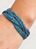 Aqua Snap Bracelet - Paparazzi Accessories