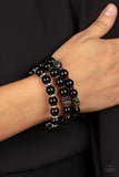 Poshly Packing - Black - Paparazzi Accessories