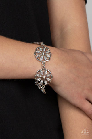 Blooming Bling - White - Paparazzi Accessories