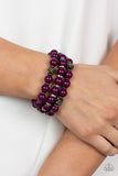 Poshly Packing - Purple - Paparazzi Accessories
