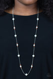 Keep Your Eye on the BALLROOM - Orange - Paparazzi Accessories