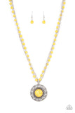 Sahara Suburb - Yellow - Paparazzi Accessories