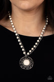 Sahara Suburb - White - Paparazzi Accessories