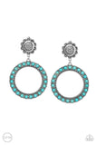 Playfully Prairie - Blue - Paparazzi Accessories