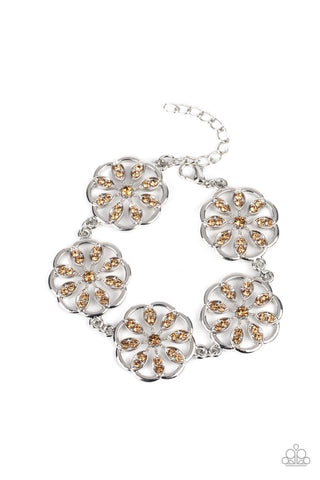 Blooming Bling - Brown - Paparazzi Accessories