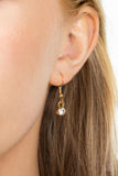 Pristinely Prestigious - Gold - Paparazzi Accessories