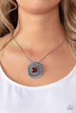Make Me a MEDALLION-aire - Brown - Paparazzi Accessories