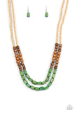 Bermuda Bellhop - Green - Paparazzi Accessories