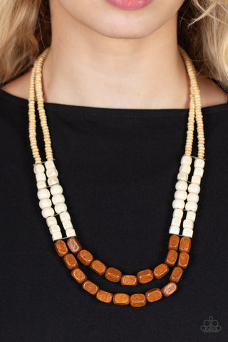 Bermuda Bellhop - Brown - Paparazzi Accessories