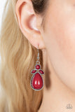 Botanical Banquet - Red - Paparazzi Accessories