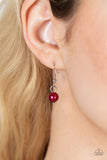 Tearoom Gossip - Red - Paparazzi Accessories