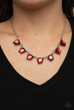 Experimental Edge - Red - Paparazzi Accessories