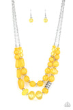 Pina Colada Paradise - Yellow - Paparazzi Accessories