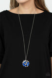 Iridescently Influential - Blue - Paparazzi Accessories