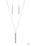 Matt 7:7 - Silver - Paparazzi Accessories
