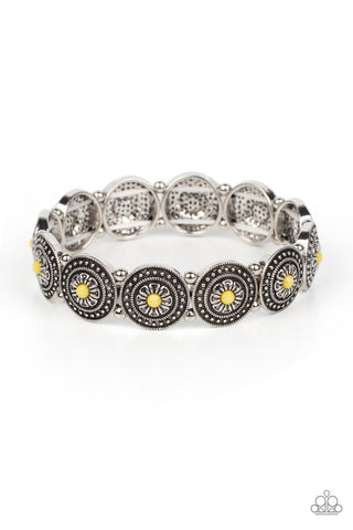 Granada Garden Party - Yellow - Paparazzi Accessories