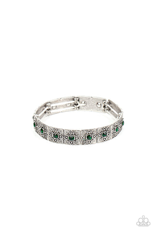 Venetian Valentine - Green - Paparazzi Accessories