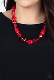 Here Today, GONDOLA Tomorrow - Red - Paparazzi Accessories