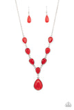Party Paradise - Red - Paparazzi Accessories